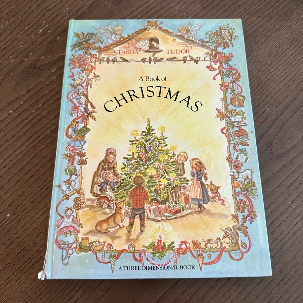 Tasha Tudor A Book‎ of Christmas Vintage Pop-Up Three Dimensional Book Collins